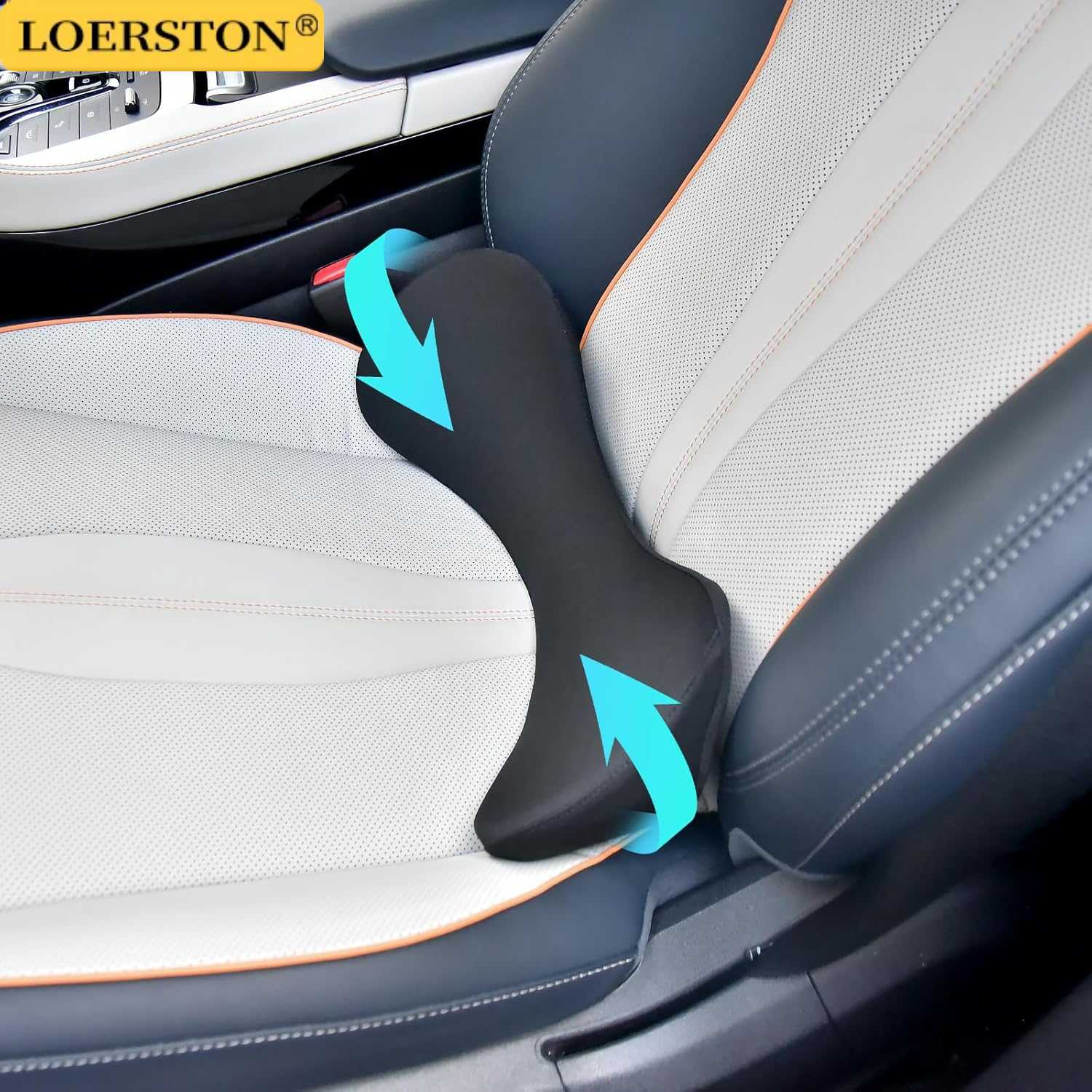 Memory Foam Car Neck Pillow Lumbar Support - Cuscino Lombare Multiuso in Memory Foam