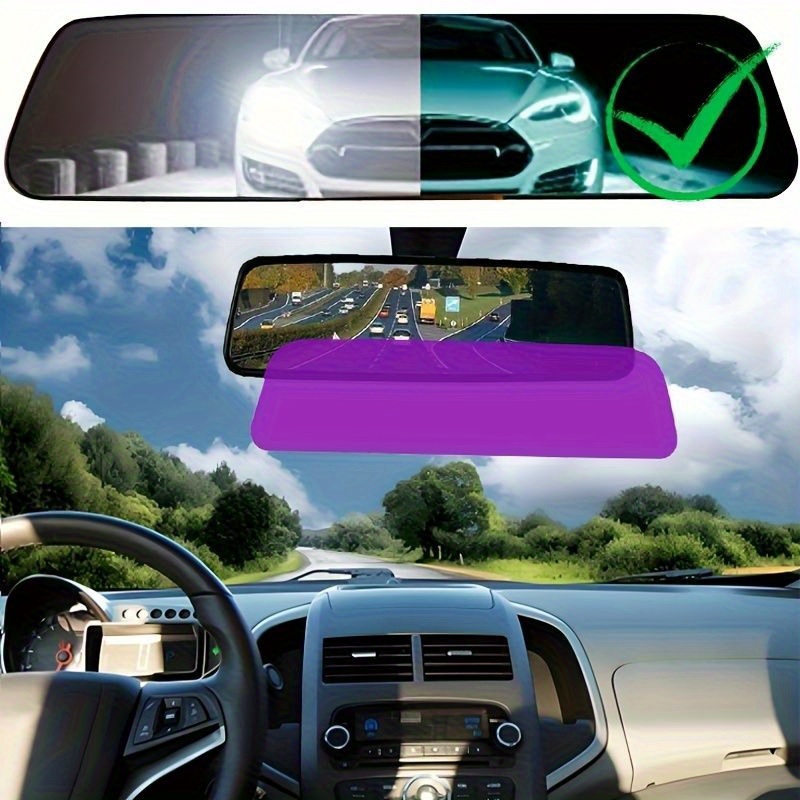 Anti Glare Car Rearview Mirror Film - Pellicola Antiabbagliamento per Specchietto Retrovisore Auto,