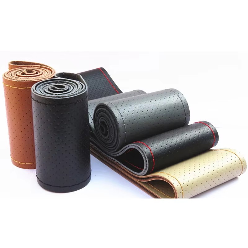 Car Steering Wheel Cover Anti Slip Breathable - Nuovo 36 38 40 cm Coprivolante
