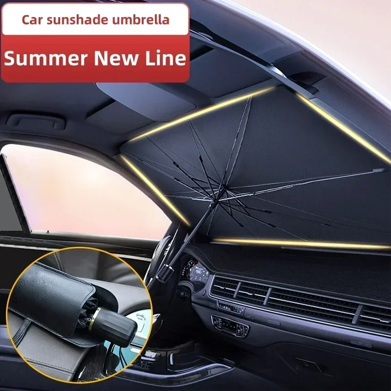 Parasole Pieghevole Multifunzi - Car Sunshade Windshield Umbrella Foldable recensione e prezzo