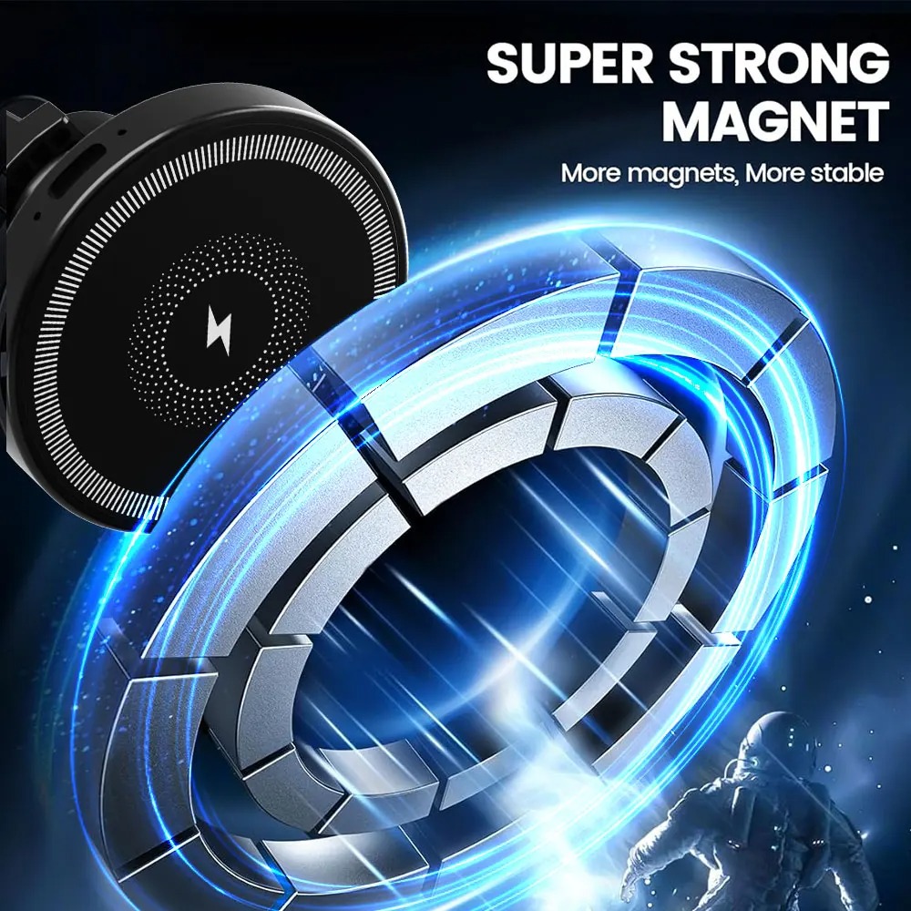 Supporto Magnetico Wireless pe - Magnetic Phone Holder For Car Vent recensione e prezzo