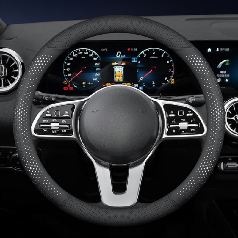 Coprivolante Universale in Pel - Car Steering Wheel Cover Anti Slip Breathable recensione e prezzo
