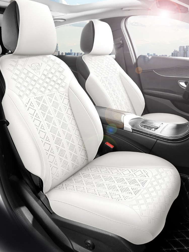 Coprisedili Auto in Pelle di A - Leather Car Seat Covers Full Set Universal recensione e prezzo