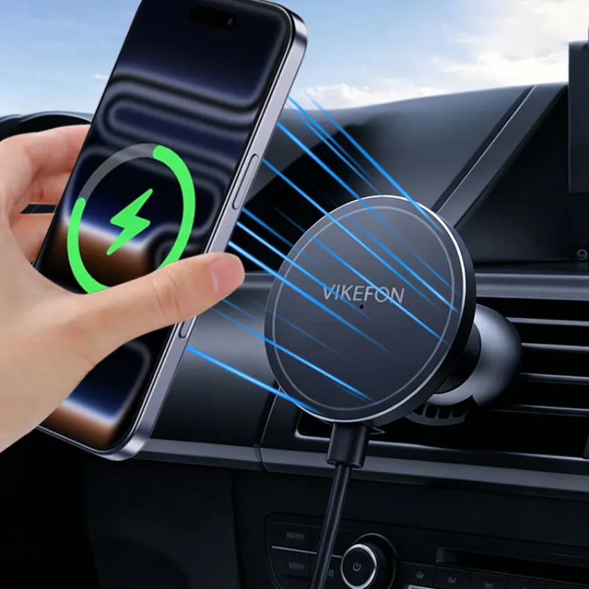 Caricatore Wireless per Auto,  - Magnetic Phone Holder For Car Vent recensione e prezzo