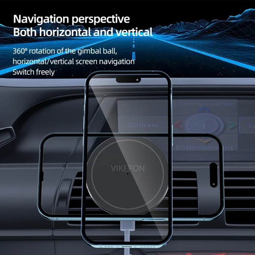 Caricatore Wireless per Auto,  - Magnetic Phone Holder For Car Vent recensione e prezzo