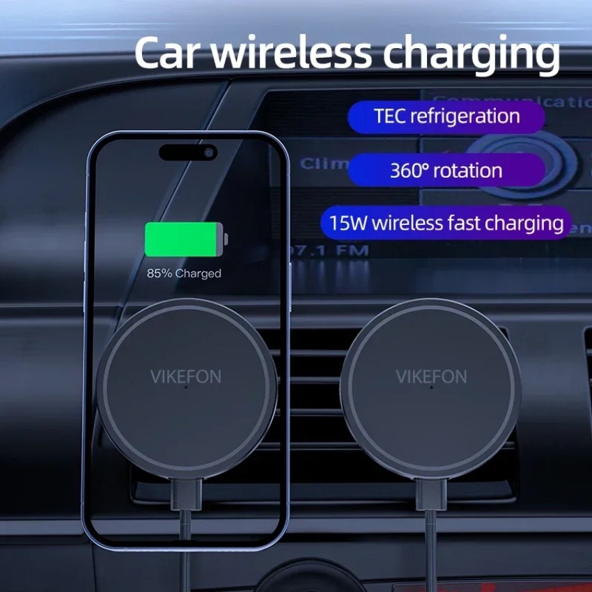 Caricatore Wireless per Auto,  - Magnetic Phone Holder For Car Vent recensione e prezzo