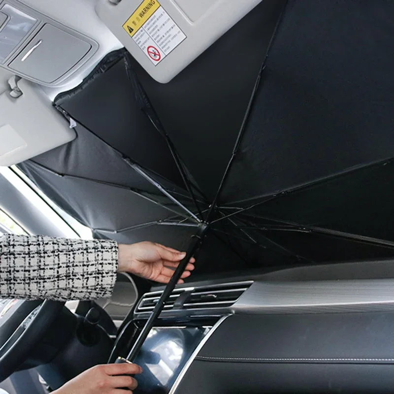Parasole Pieghevole per Parabr - Car Sunshade Windshield Umbrella Foldable recensione e prezzo