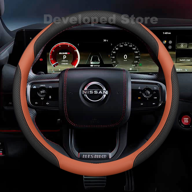 Coprivolante in Pelle per Nuov - Car Steering Wheel Cover Anti Slip Breathable recensione e prezzo