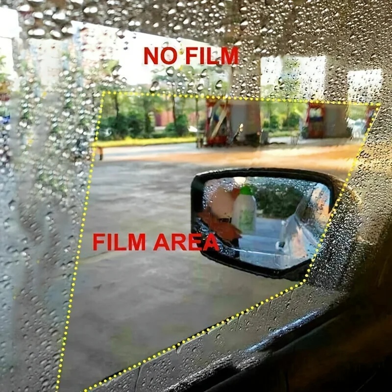 4 pezzi di pellicola protettiv - Anti Glare Car Rearview Mirror Film recensione e prezzo