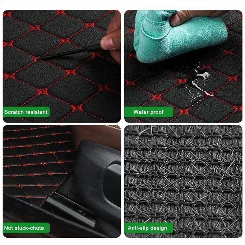 Tappetini per Auto 4 Pezzi Uni - Car Floor Mats Universal Waterproof Leather recensione e prezzo